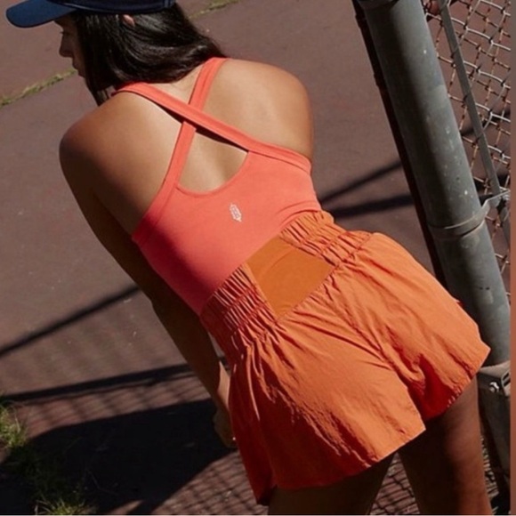 FP Movement The Way Home Romper - Orange - Picture 4 of 7